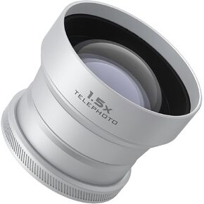 Freewell 1.5X Telephoto Lens Compatible with Fuji X100VI X100V – Enhanced Zoom & Lightweight Design
