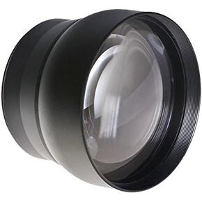 Sony Cyber-Shot DSC-RX100 V 2.195x عدسة تليفوتوغرافية عالية الوضوح (تتضمن حلقات محول) + مجموعة تنظيف 5 قطع