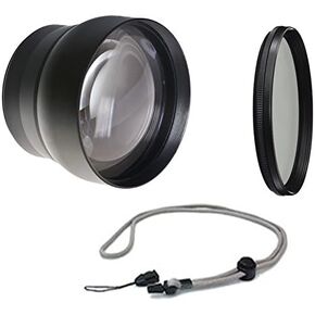 Canon PowerShot SX420 is 2.2 High Definition Super Telephoto Lens (Includes Lens/Filter Adapter) + CPL Filter + Lanyard Strap
