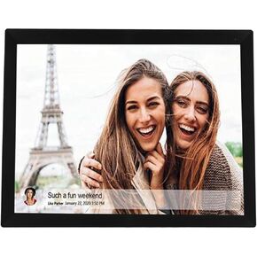 Smart Digital Photo Frame, Digital Photo Frame, 32 GB Memory, HD Resolution of 1024 X 768, 15 Inch Automatic Rotation, Shared Use of Applications (US Plug)
