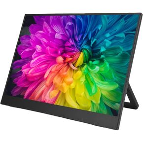 Portable Screen, 14 Inch HDR Display 1920 x 1200 60 Hz Type C Second Screen with for OS