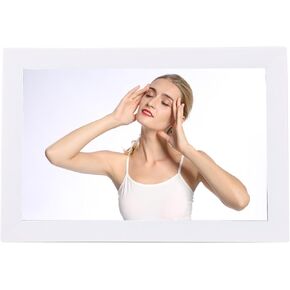 Digital Picture Frame WiFi 1280x800 LCD Display APP Controlled for Home Bedroom (US Plug)