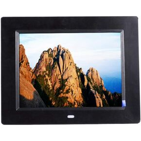 10 Inch Ultra-Thin High-Definition Multifunctional Digital Photo Frame, Advertising Player, Video Player(Black)
