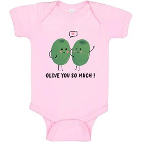 TATY Kids Olive You So Much Baby Infant Bodysuit