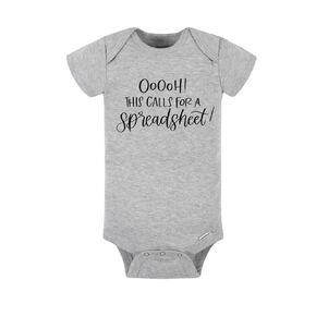 Spreadsheet Baby Bodysuit (3-6)