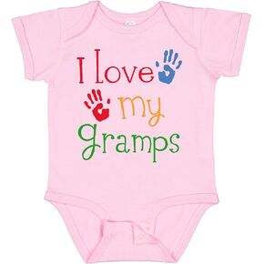 inktastic I Love My Gramps Cute Grandkids Baby Bodysuit