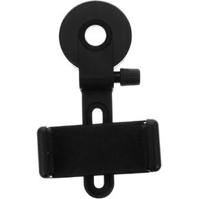 NUOBESTY Telescope and Microscope Phone Mount Adapter for Smartphone Photography Lightweight Portable Cell Phone Holder Compatible Binoculars Spotting Scopes and More