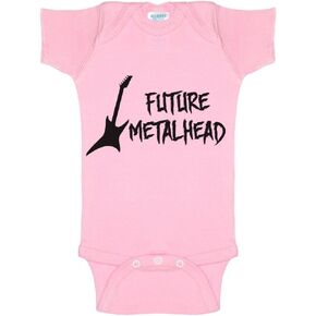 Future Metalhead Funny Baby Bodysuit Infant