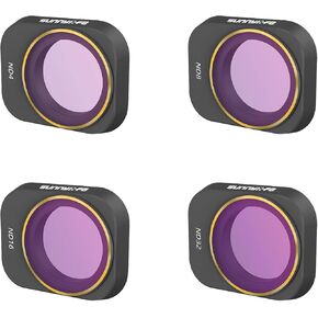 Mini 3 Pro Drone Camera Lens Filter MCUV CPL ND4 ND8 ND16 ND32 ND/PL Filters Kit for DJI Mavic Mini 3 Pro Drone Accessories (4pcs ND Filter)