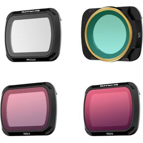 Adjustable Neutral Density Polar MCUV+CPL+ND4+ND8 Lens Filter for DJI Mavic Air 2 Drone Camera Filter Accessories