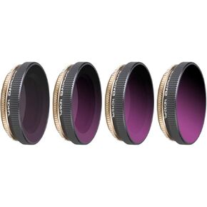 ND/PL Adjustable Filters Series ND4/PL ND8/PL ND16/PL ND32/PL Lens Filters Compatible with DJI OSMO Action Camera Accessories-ND4/PL
