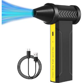 Air Air Duster 3 تروس قابلة للتعديل من الهواء الكهربائي Duster 160،000 دورة في الدقيقة ، ميني قابلة لإعادة الشحن منتفخة هواء منافذ هواء من أجل تنظيف الفجوة المنزلية للأجهزة الكهربائية ، يحل محل علب الهواء المضغوطة