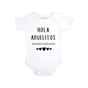 Hola Abuelitos Ya Quiero Conocerlos Baby Pregnancy Announcement