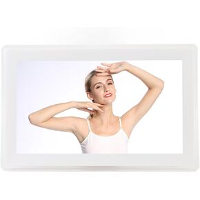 15.6 Inch Digital Picture Frame Touchscreen 1G DDR3 RAM 32GB ROM LCD HD Sensing Smart Photo Frame Video Player with 1920x1080 Resolution for Home (US Plug)