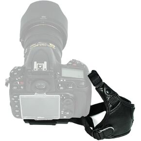 Foto&Tech Professional Leather Hand Wrist Strap Grip Compatible with EOS 5D Mark IV III II, 6D 7D 80D 70D 60Da 60D
