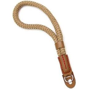 NC Soft Cotton Hand Rope Strap لـ Leica for Canon for Nikon for Sony for SLR Lirrorless Camera مع فتحة حلقة O