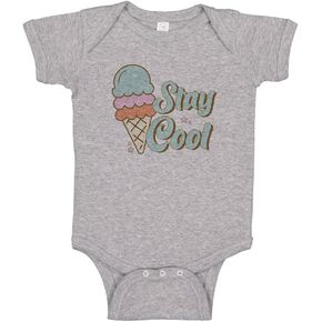 Ice Cream Stay Cool Baby Infant Bodysuit