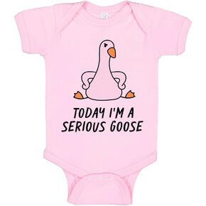 Today I'm a Serious Goose Baby Infant Bodysuit