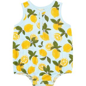 Unisex Baby Sleeveless Bodysuit Viscose from Bamboo Bubble Romper Infant Bodysuits for Baby Boys Girls