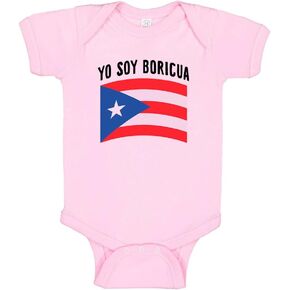 TATY Kids Yo Soy Boricua Baby Infant Bodysuit