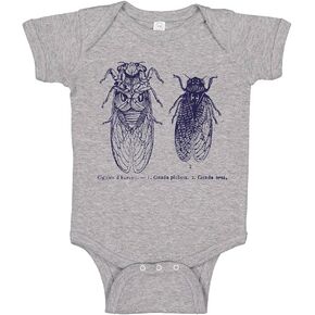 TATY Kids Cicada Illustration Baby Infant Bodysuit