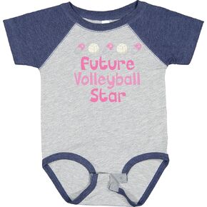inktastic Future Ballball Star Girls Babysuit