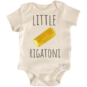 Italian Italy Pasta - Baby Boy Girl Clothes Infant Bodysuit Funny Cute Newborn 8
