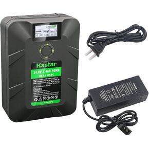 Kastar 1-Pack Battery and D-Tap Charger Compatible with PVM-8042Q / PVM-8042Q (with DC-L10 Adapter) PVM-8045Q / PVM-8045Q (with DC-L10 Adapter) PVM-9040ME / PVM-9040ME (with DC-L10 Adapter)