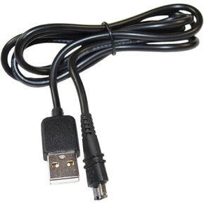 HQRP USB Converter Cable Compatible with Canon VIXIA HF R20, HF R21, HF R200, HF M50, HF M52, HF M500, HF R30, HF R32, HF R300, VIXIA HF R62, HF R60, HF R600 Camcorder AC Adapter Power Supply Cord