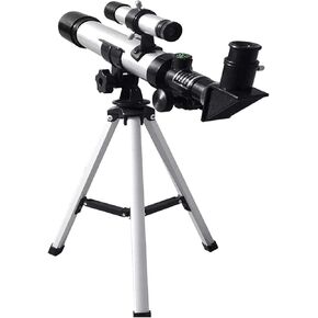 Telescope for Adults Kids Astronomy Beginners 70mm Aperture Refraction Telescope with Tripod for Space Observation Viewing Star Moon Saturn Jupit (A One Size)