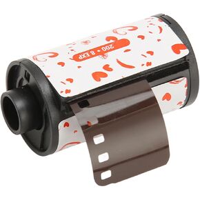35mm Color Print Film Vintage 8 Exposures 200 Degree Light Sensitivity High Resolution Color Negative Film for 135, Multifunctional Accessory for Home Use