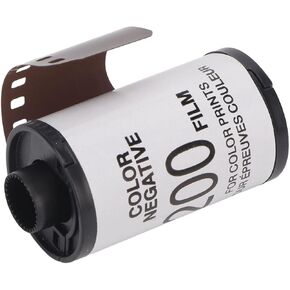 Camera Color Film, 8 Sheets 35mm ISO200 High Definition Film, Photographic Paper Wide Exposure Contrast 135 for Photography Printer