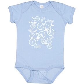 inktastic White Big/small Bikes Baby Bodysuit