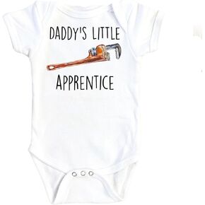 Plumber - Baby Boy Girl Clothes Infant Bodysuit Funny Cute Newborn