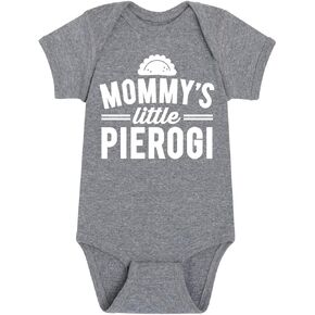 Instant Message - Mommy's Little Pierogi Cute Infant Bodysuit Baby One Piece Mother's Day