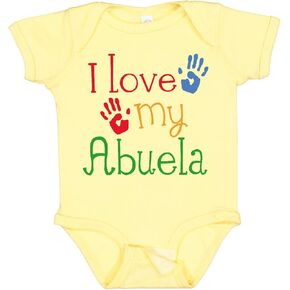 inktastic أنا أحب بدلة bodysbuit abuela