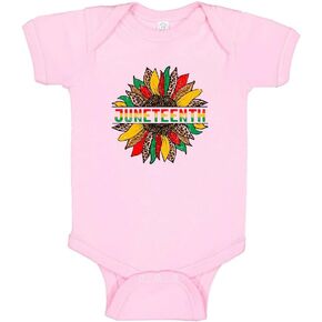 TATY Kids Sunflower Juneteenth Baby Infant Bodysuit
