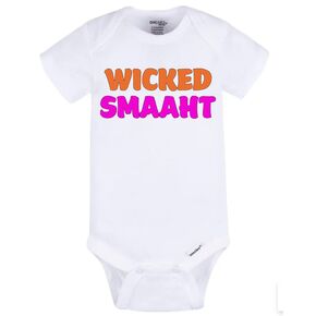 Wicked Smaaht Baby bodysuit (0-3)