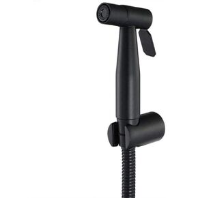Washable HandheldCloth Diaper Sprayer - Black 304 Stainless Steel Washing and Washing Machine Hose Shower seat Four-Piece Multi-Functional Washer Nozzle Wall Mounted