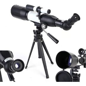 High Power HD Telescopes Telescopes for Adults High Magnification High-Definition Astronomical Monoculars with Tripod and Finder for Kids Adults Beginners White