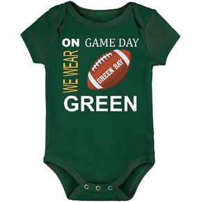 On Game Day Baby Bodysuit for Green Bay Fans
