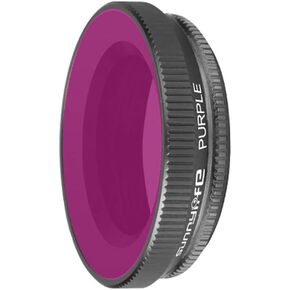 Sports Camera Diving Filter for DJI OSMO Action Gimbal Camera German Optical Glass Lens(Purple)