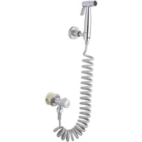 HandheldSpray Kit-Stainless Steel Set - Toilet Flusher Wall Mounted