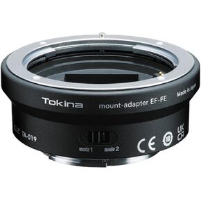 TOKINA Mount Adapter for Canon EF to Sony FE Camera