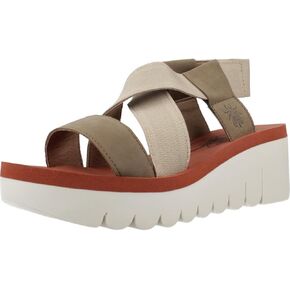 FLY London Women's Wedges Sandal, 35,36,37,38,39,40,41,42 M Womens Adult