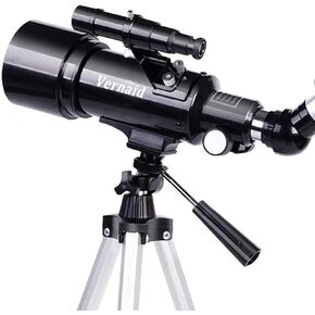 Kids & Adults Portable Travel Telescope 70mm Refractor Telescope with Tripod & Finder Scope Backpack and Moon Filter 70mm Aperture