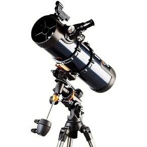 Professional Telescopes Portable Travel Telescope 130mm Astronomical Refractor Telescope with Adjustable Tripod Finder Scope Perfect for Children Teens