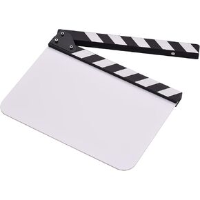30 * 24cm/ 12 * 9in فيلم أكريليك أفلام clapboard مديري الأفلام clapper slate قطع الحركة