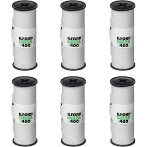 6 X Ilford Delta 400 Professional, Black and White Print Film, 120 (6 cm), ISO 400 (1780668)