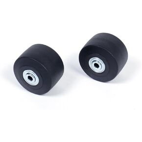 2 Pelican 1610 or 1620 Replacement Wheels. Made by Pelican., Black